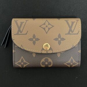 Louis Vuitton Brown and Tan Monogram Wallet